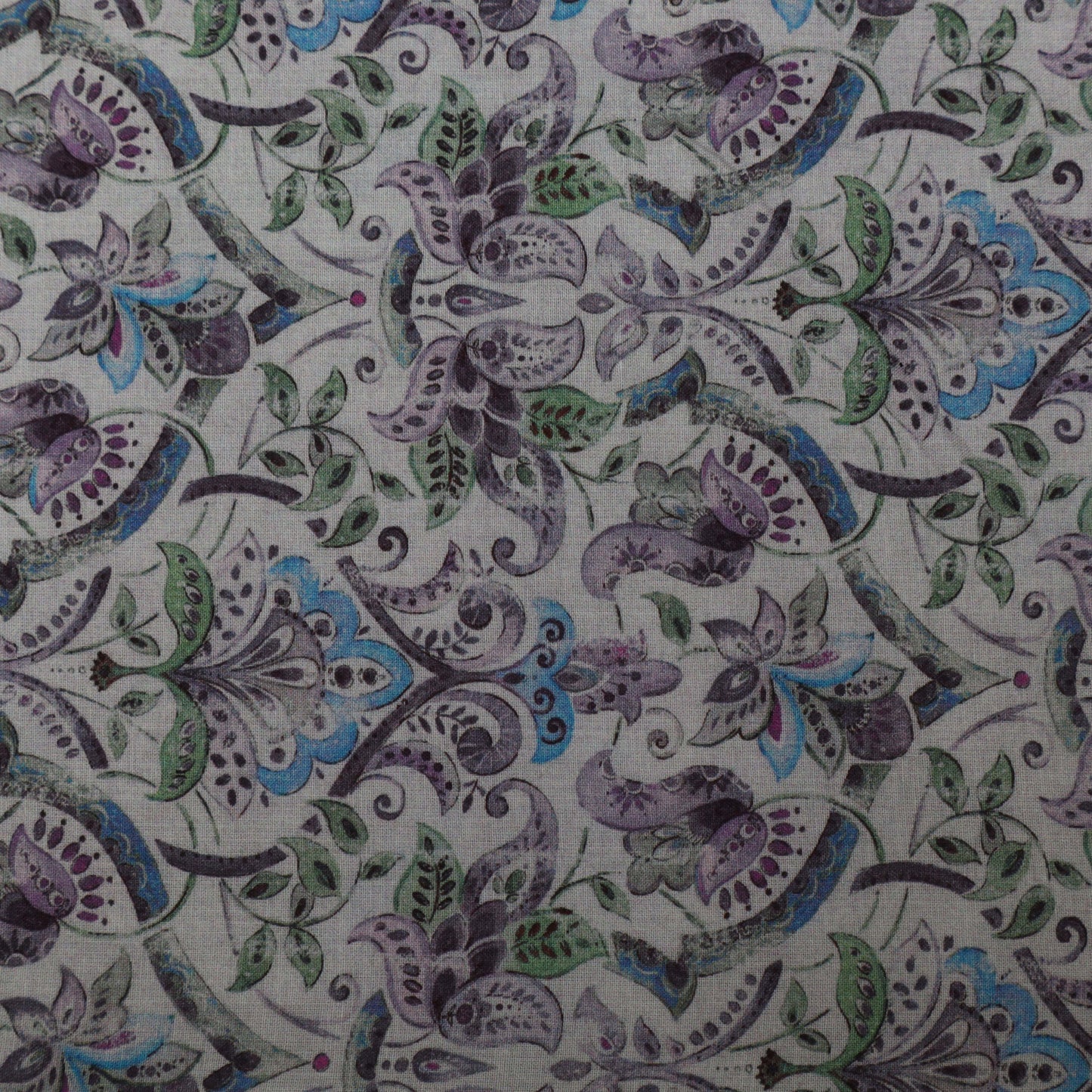 Multi-Color Lawn cotton Print Fabric