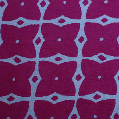 Slub Chanderi Print Fabric