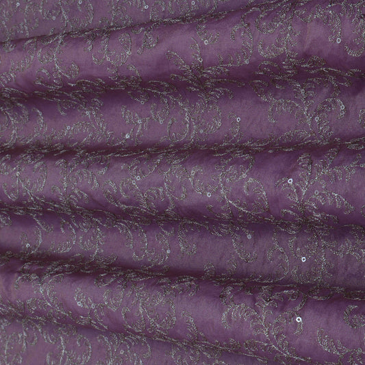 ONION Color  Tissue Embroidery Fabric