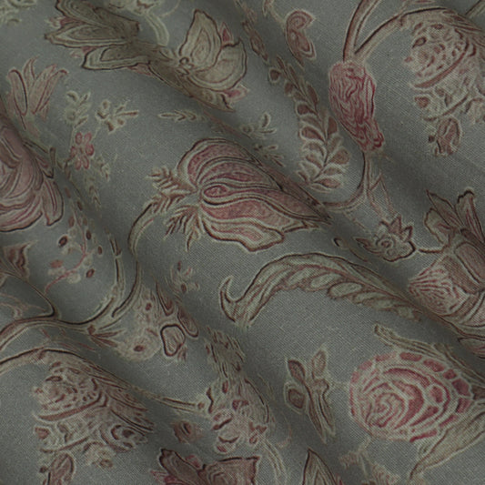 Multi-Color Linen Print Fabric