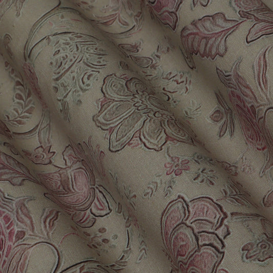 Multi-Color Linen Print Fabric