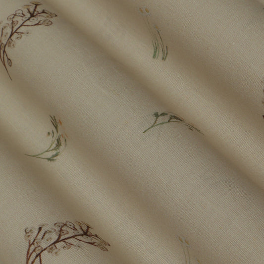 Multi-Color Linen Print Fabric