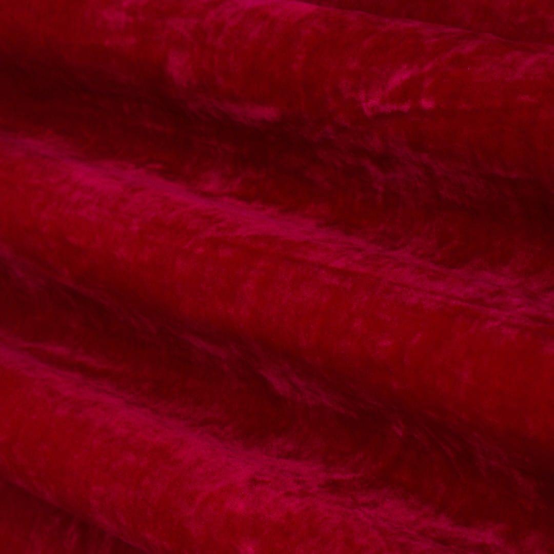 Crimson Red Silk Velvet Fabric – KC Creations